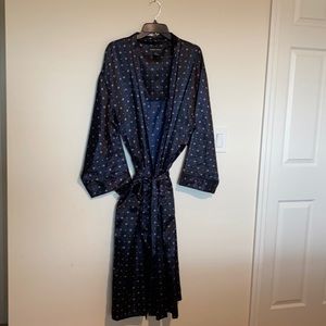 Robert Louis New York-London-París Silk Robe 👘 XL NWOT